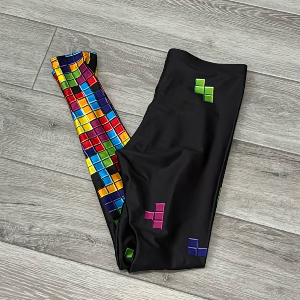 BlackMilk Tetris Leggings size Medium